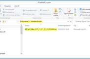Ausgabe der Excel-Exportdatei zum Import in das KiBiz.web-System