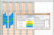 Excel Dienstplan: Dienstplan zum Selbstgestalten mit hinterlegten Formeln und bedingten Formatierungen