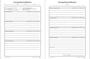 Beispiel-Portfolio-Vorlage Kompetenzreflexion